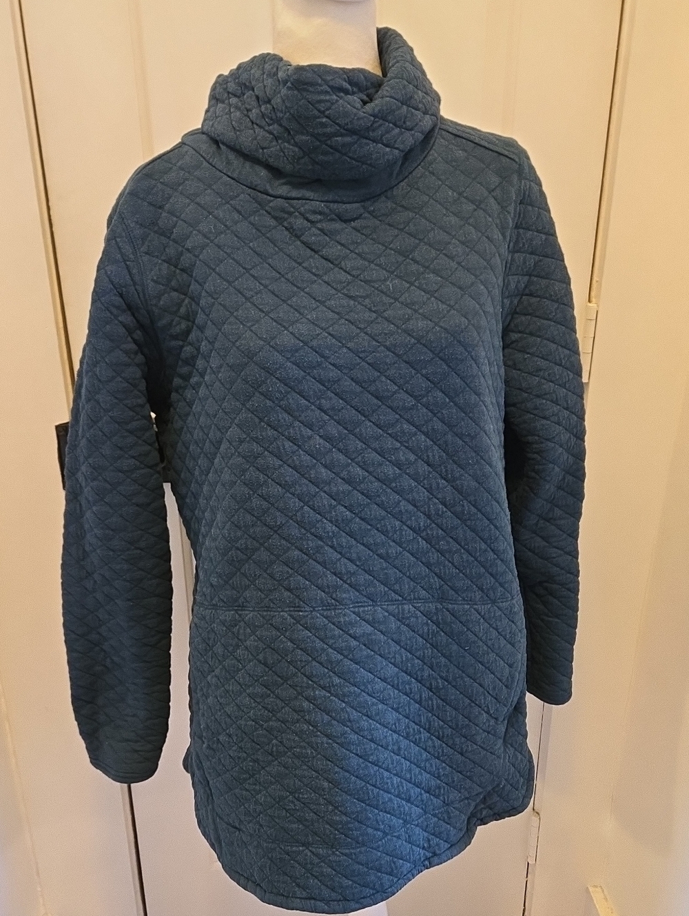 Duluth Trading Women’s Quilted Sweatshirt Tunic Size Medium